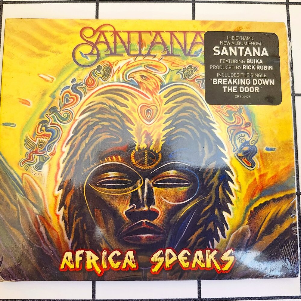 📀 Africa Speaks-Studio Album by Santana 2019 **UNOPENED/SEALED** Mint Condition